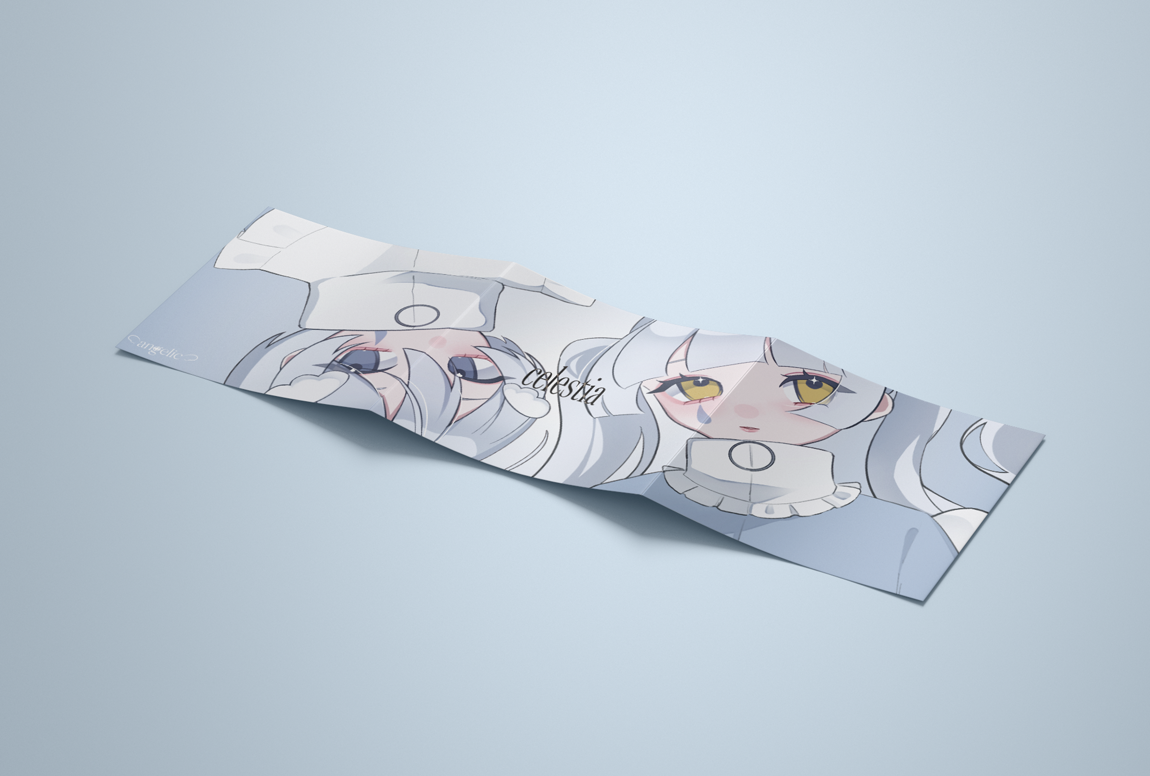 リーフレット モックアップ